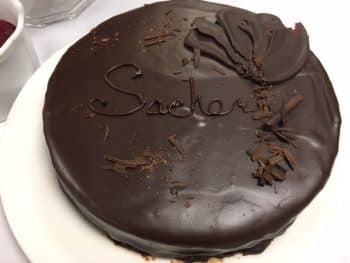 Ku Sar Sachertorte Nov 2017 3 - Today Is National Sacher Torte Day - Academics