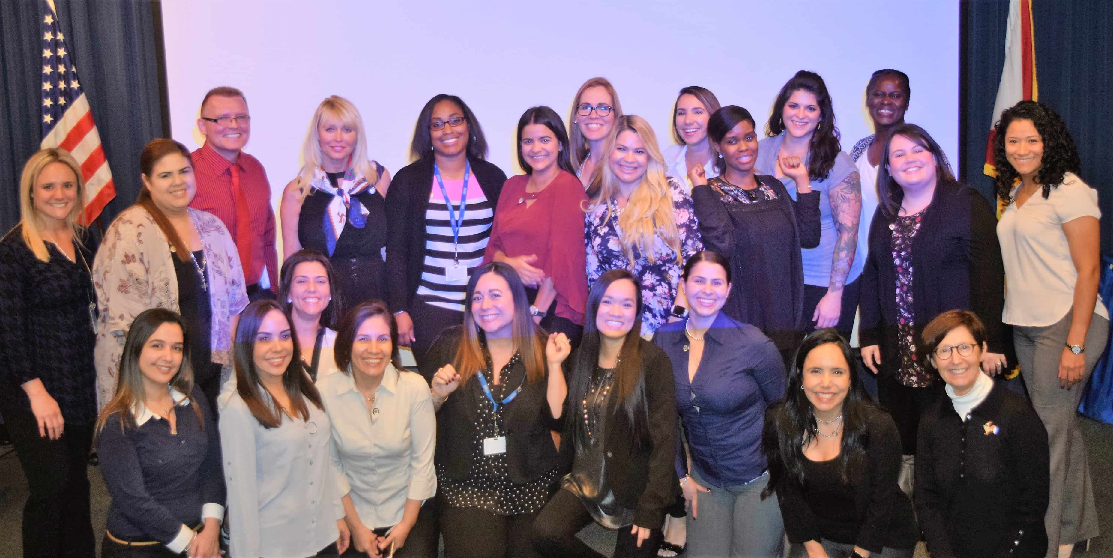 Ft. Lauderdale Holds a Pinning Ceremony for Master of Science in Occupational Therapy