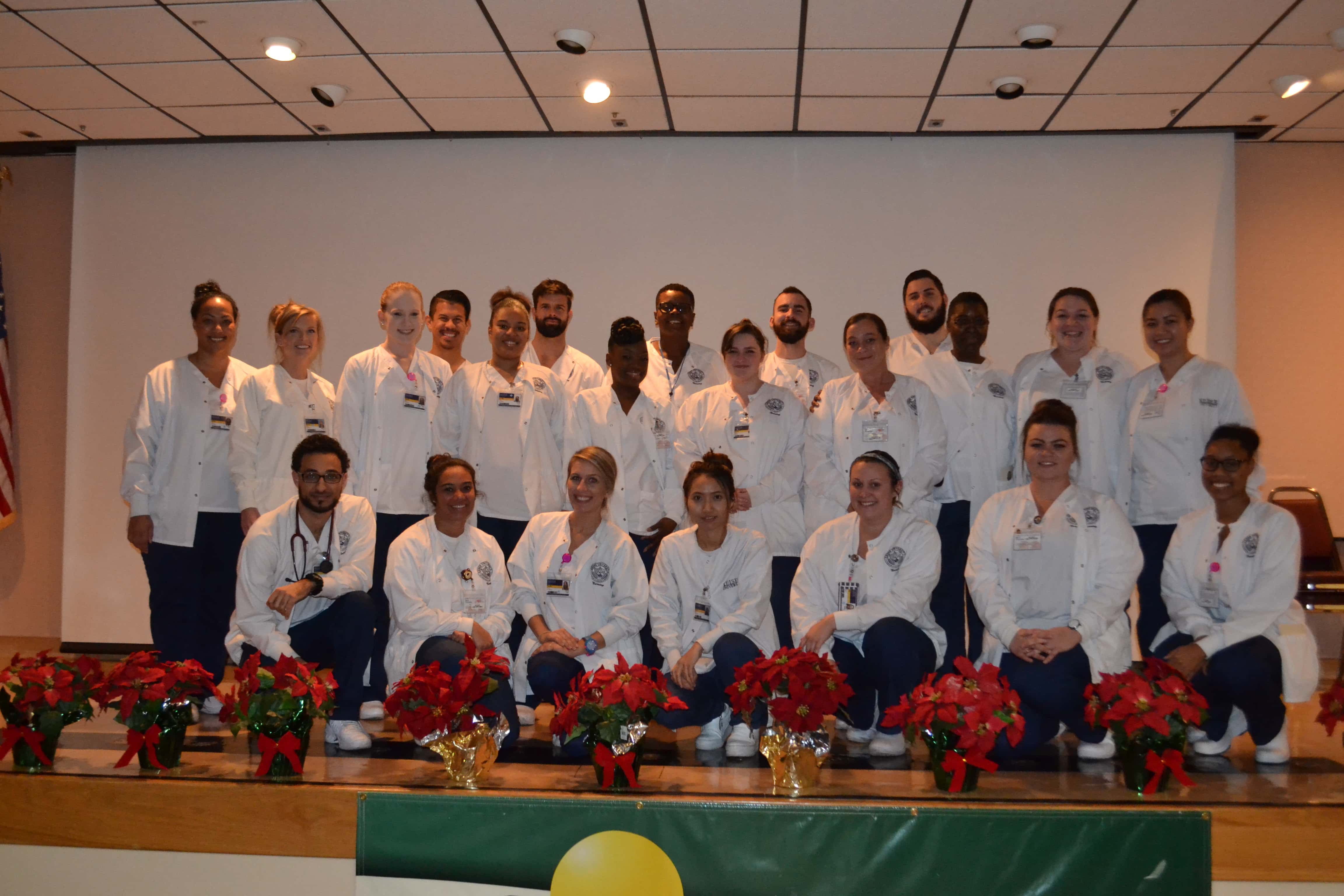 Jacksonville Holds a Pinning Ceremony for Nursing Students