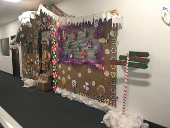 Holida Doors Dec 2017 1 - Melbourne Gets Into The Holiday Spirit - Seahawk Nation