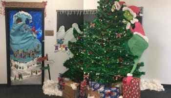 Holida Doors Dec 2017 2 - Melbourne Gets Into The Holiday Spirit - Seahawk Nation
