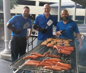 Tampa Student Appreciation Cook Out - Keiser University Tampa Students Enjoy Appreciation Barbecue - Seahawk Nation