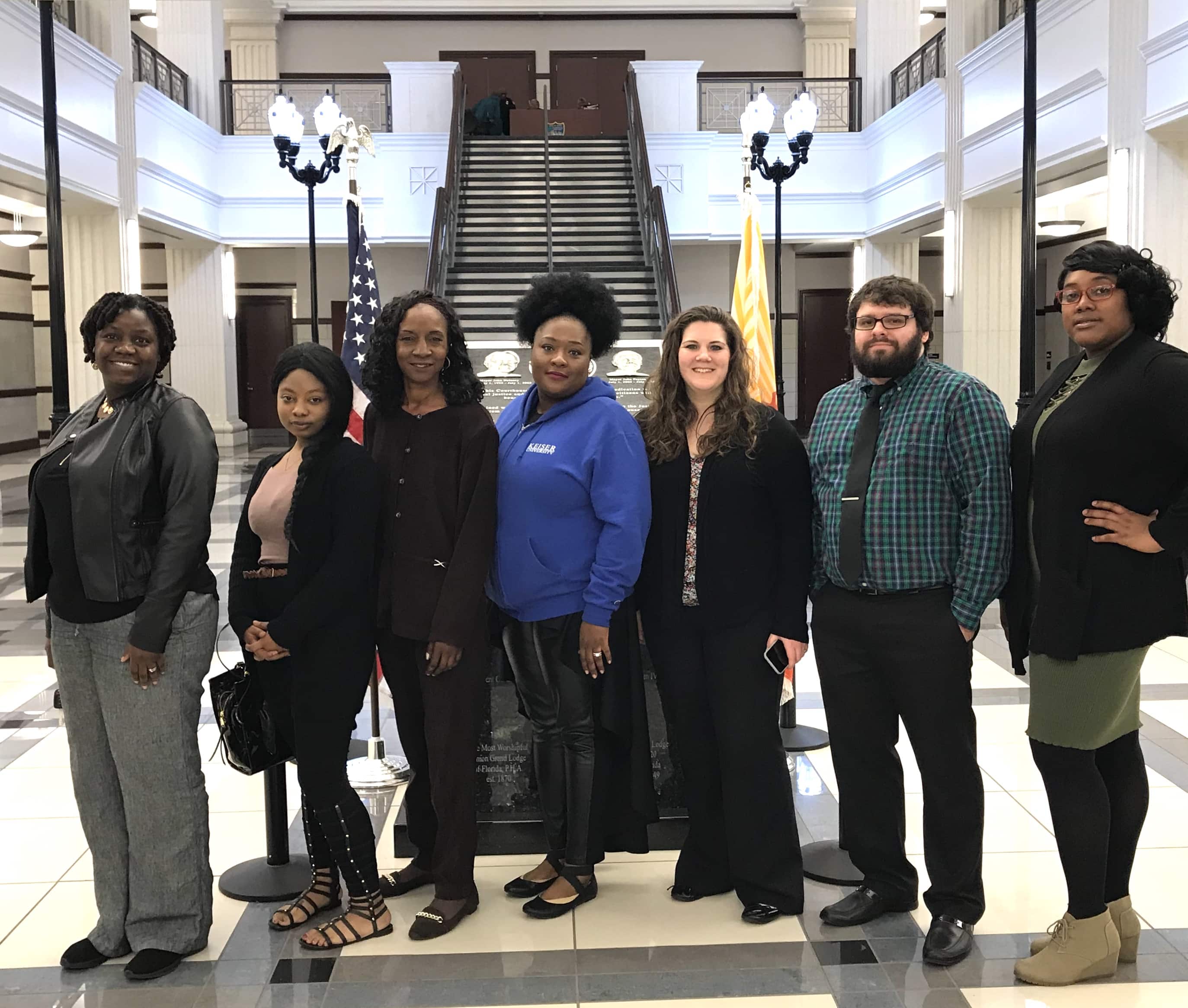 Forensic Students Visit Courthouse During Homicide Sentencing