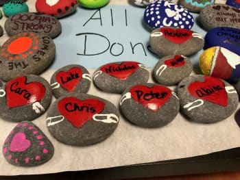 Msd 6 - Ku Fort Lauderdale Students Create Kindness Rocks In Support Of Msd Students - Seahawk Nation