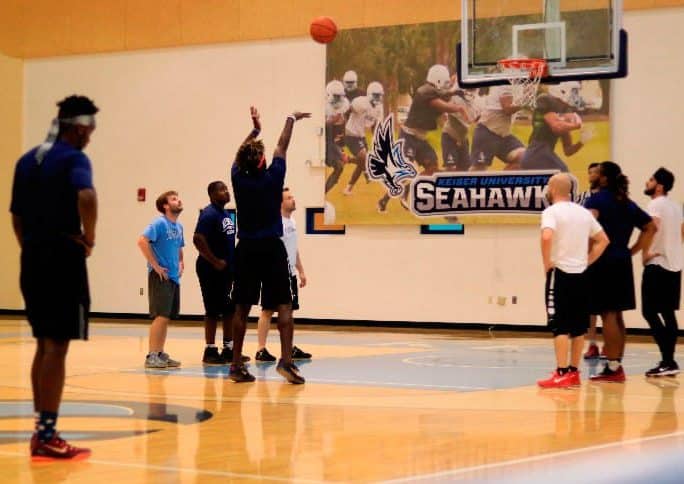 Flagship Campus Students take on Faculty/Staff Team in Popular Annual Basketball Game