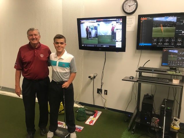 Robert Stingo with Professor John Callahan