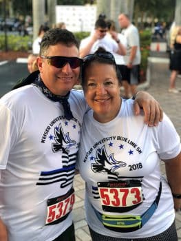 Blue Line 5k Wpb 2018 3 - Race At Ku-wpb Honors Law Enforcement And Public Safety Officers - News / Events