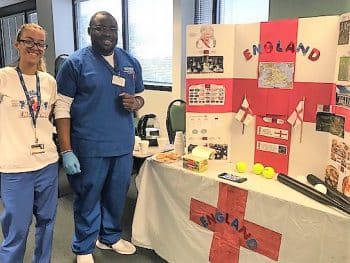 Fort Lauderdale Occupational Therapy Assistant Students 1 - Fort Lauderdale Occupational Therapy Assistant Students Host Cultural Fair - Academics