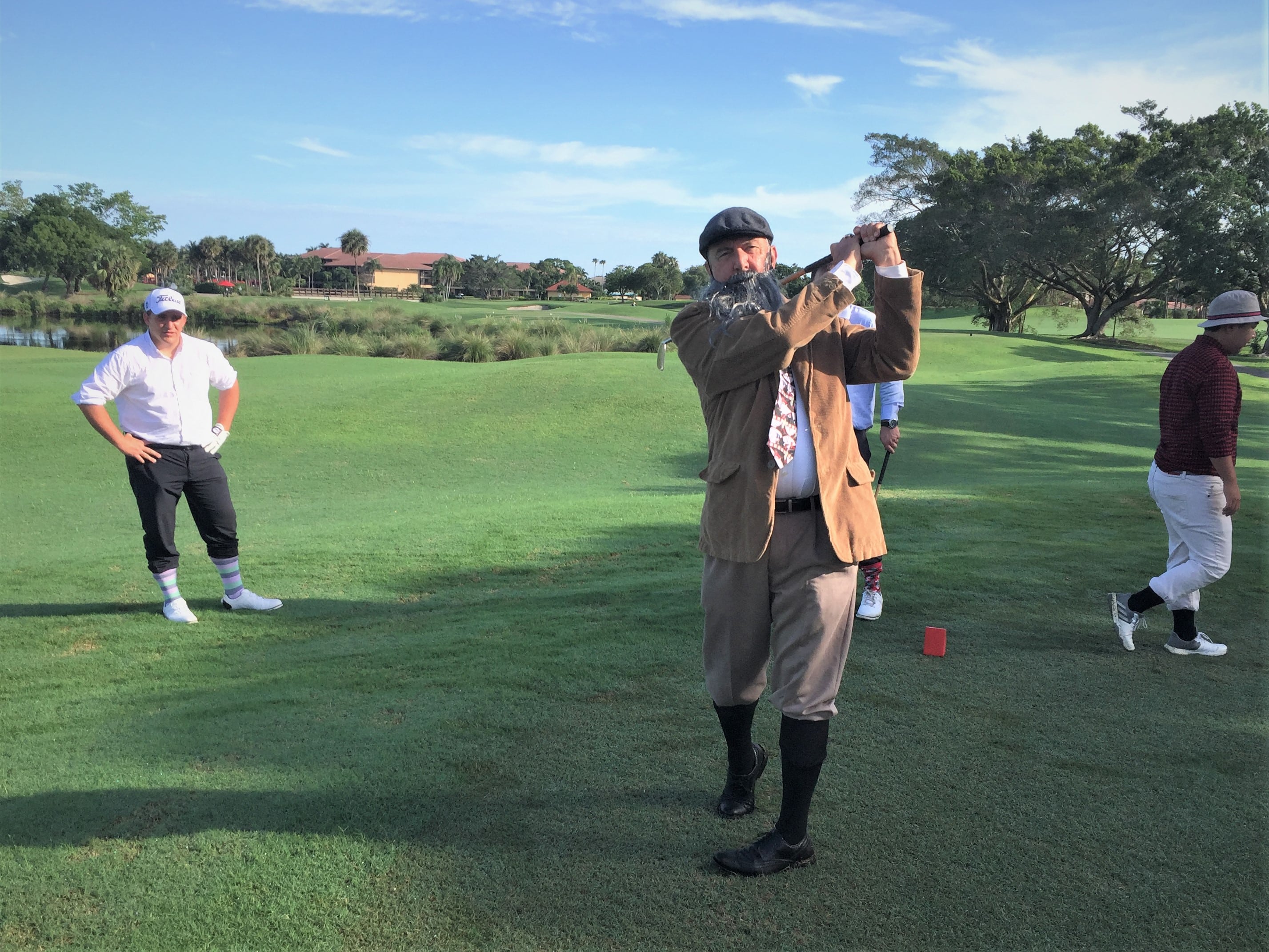 KU’s College of Golf Students Get History Lesson on the Course