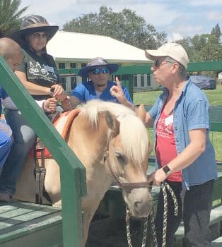 Pembroke Pines Hippotherapy B 6 18 - Ku Ota Students Enjoy Hippotherapy Lesson - Academics