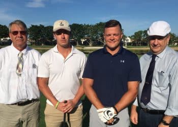 Team Longabucco 6 13 18 - Ku's College Of Golf Students Get History Lesson On The Course - Academics