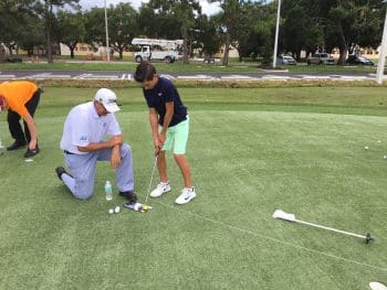 Cog Merritt Island High School Clinic C 7 18 - Keiser University’s College Of Golf Welcomes Merritt Island High School Team