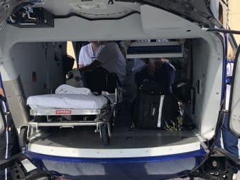 Melbourne Trama Flight Tour E 7 18 - Melbourne Campus Nursing Students Enjoy Tour Of First Flight Helipad - Academics