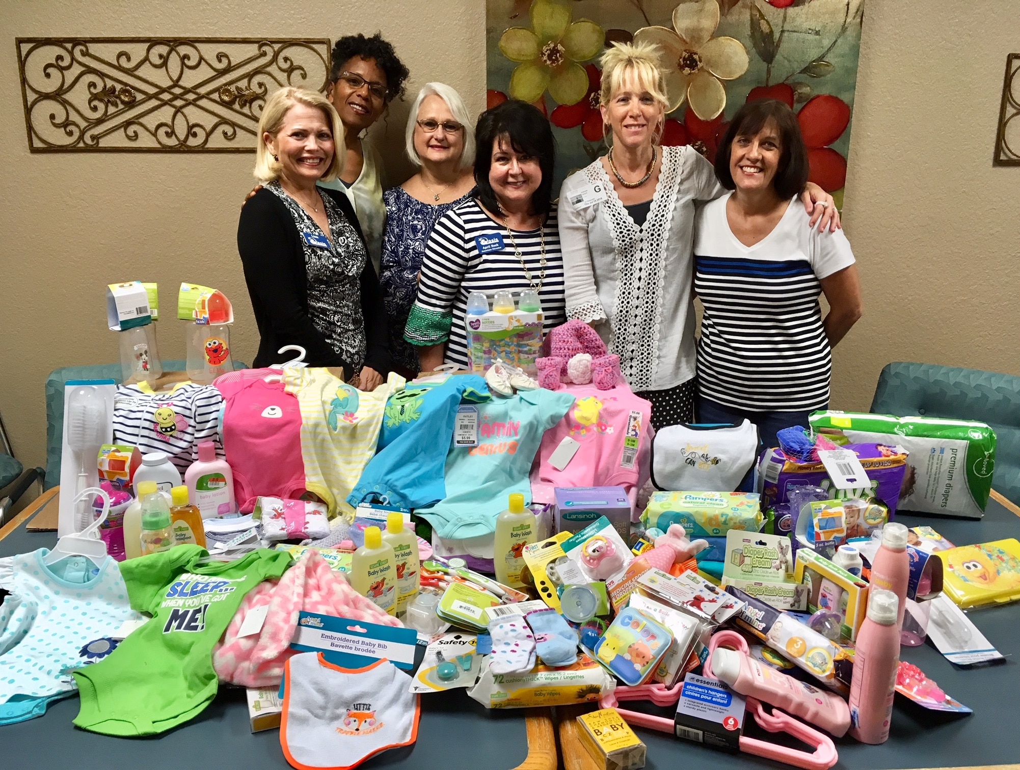 Donation to Pregnancy Center Highlight’s the Generosity of KU’s New Port Richey Campus Team