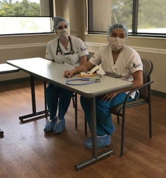 Sarasota Bsn Nursing Students Receive Sarasota Memorial Hospital Operating Room Orientation B 7 18 - Sarasota Memorial Hospital Visit Provides Valuable Insight To Ku Nursing Students - Academics