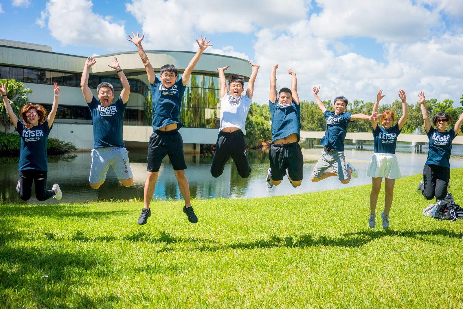 Keiser University China’s Dewey International School Visitors