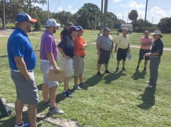 Ku Flagship Golf Clinic A - High School Coaches Enjoy Keiser University Golf Clinic - College Of Golf