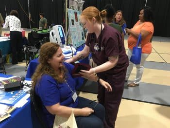 Psl Health Benefits Fair B 8 18 - Ku Port St. Lucie Campus Students Participate In Health And Benefits Fair