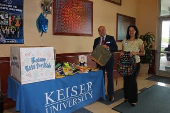 Pembroke Pines Keiser Kits For Kids B 8 18 - Pembroke Pines Campus' Keiser Kits For Kids School Supply Drive Benefits Local Elementary School - Community News