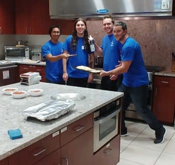 Wpb Pta Students Cook For Quantum House Residents B 8 18 - Ku Wpb Pta Students Volunteer At Quantum House - Seahawks