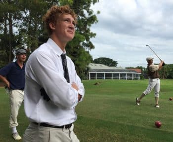 Kukcog Hickory Golf At Pga D 10 18 - Keiser University College Of Golf Students Enjoy Hickory Golf Lesson - Seahawk Nation