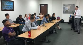 International Guest Speaker Discusses Civil Responsibility With Ku Orlando Students - Academics