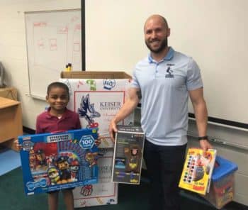 Img 3383 - Flagship Campus' Seahawk Season To Share Nets Hundreds Of Toys For Area Children - Community News