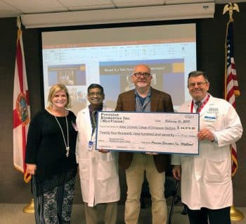 Wpb Myovision Check Presentation 2 19 - Keiser University’s College Of Chiropractic Medicine Thanks Myovision, Precision Biometrics For Valuable Technology - Seahawk Nation