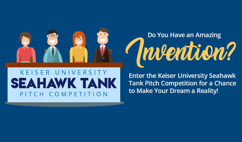 Keiser University Seahawk Tank Competition