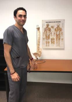 Chiropractic Student Ian Kaplan 3 19 - Keiser University Chiropractic Student Applies New Found Knowledge To Assist Athletes - Seahawk Nation