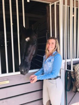 Amandalynn Mayo And Horse - Ku Equine Student And Professor Are Featured On Cbs12 - Academics