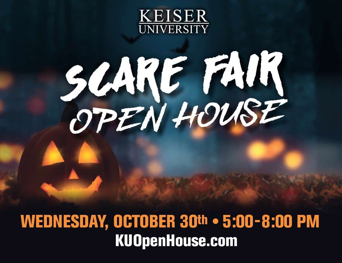 Keiser University to host annual Scare Fair statewide in Florida