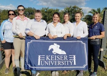 Flagship Equestrian Ihsa Show C 10 19 Smaller - Keiser Equestrian Students Enjoy Intercollegiate Horse Show Competition - Seahawk Nation