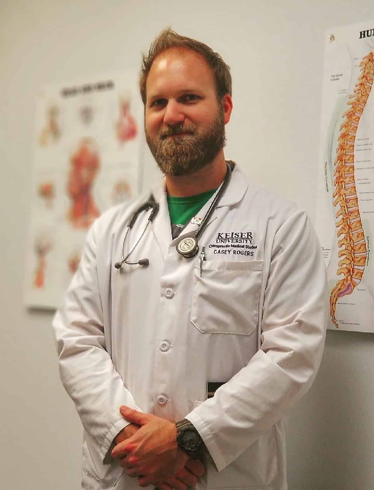 Motivated by Clerkship, Keiser University Doctor of Chiropractic Degree Graduate Aspires to Assist Veterans