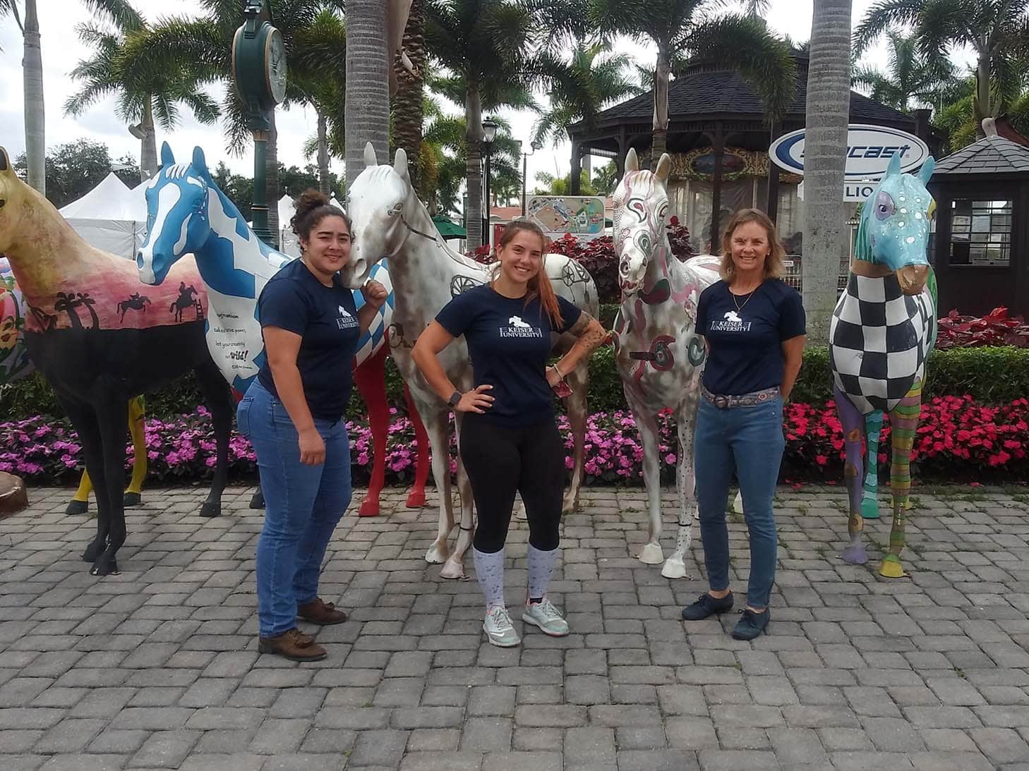 Keiser University Equine Studies Students Enjoy Winter Equestrian Festival