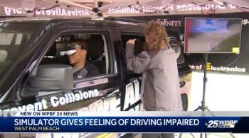 Wpbf Safe Driving Simulator Coverage A 2 27 20 - 'arrive Alive' Safe Driving Simulator Provides Ku Flagship Campus Students And Staff Members Valuable Lessons - Seahawk Nation