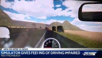 Wpbf Safe Driving Simulator Coverage C 2 27 20 - 'arrive Alive' Safe Driving Simulator Provides Ku Flagship Campus Students And Staff Members Valuable Lessons - Seahawk Nation