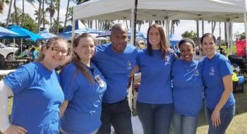 Wpb Nursing Students Volunteer At Autism Speaks A 3 20 - Ku West Palm Beach Campus Nursing Students Support Important Causes - Seahawk Nation