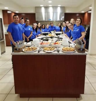 Wpb Students Volunteer At Quantum House B 3 20 - Ku West Palm Beach Campus Nursing Students Support Important Causes - Seahawk Nation