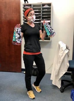 Daytona Beach Campus Alumna And Instructor Laura Nash 3 20 - Keiser University Professor Sews Masks For Healthcare Professionals - Seahawk Nation