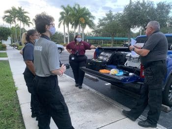 Wpb Cst And Fi Students Conduct Forensic Photography Class In Ku Parking Lot 7 20 - Forensic Photography Session Provides Valuable Insights - Seahawk Nation