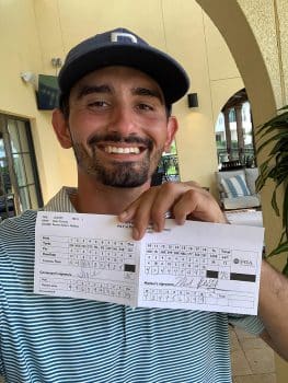 Peter Crocitto Iii Passes Pga Playing Ability Test 8 20 Lower Res For Blog - Keiser University College Of Golf Graduate Passes Pga Playing Ability Test
