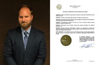 Wpb Casey Rogers And Chiropractic Proclamation Lower Res 10 20 - Keiser University College Of Chiropractic Medicine Graduate Obtains Gubernatorial Proclamation - Graduate Spotlight