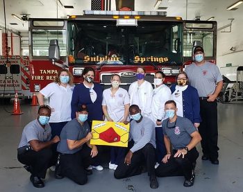 First Responders Thank Keiser University Student Nurses For Ongoing Support - Seahawk Nation