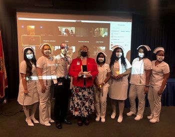 Ftl Asn Pinning Ceremony A 12 20 - Pinning Ceremony Holds Special Meaning During Pandemic For Keiser University Nursing Graduates - Graduate Spotlight