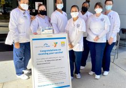 Keiser Nursing Students Aid Vaccine Distribution at Lakeland Regional