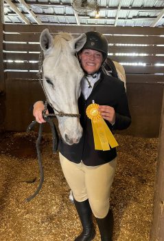 Flagship Melissa Brooks Ku Equine Student A 4 21 - Student Sets Sights On A Career In Equestrian Care - Keiser University Flagship