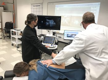 Keiser University Cox Flexion Distraction Ultrasound Exercise - B