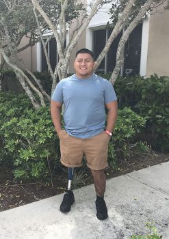 Keiser University West Palm Beach Campus Criminal Justice Student Frank Velasquez