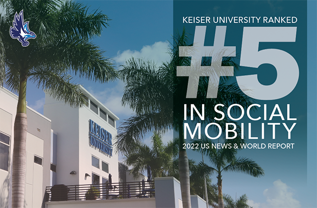 Tallahassee Democrat Highlights Keiser University’s U.S. News Ranking in Social Mobility